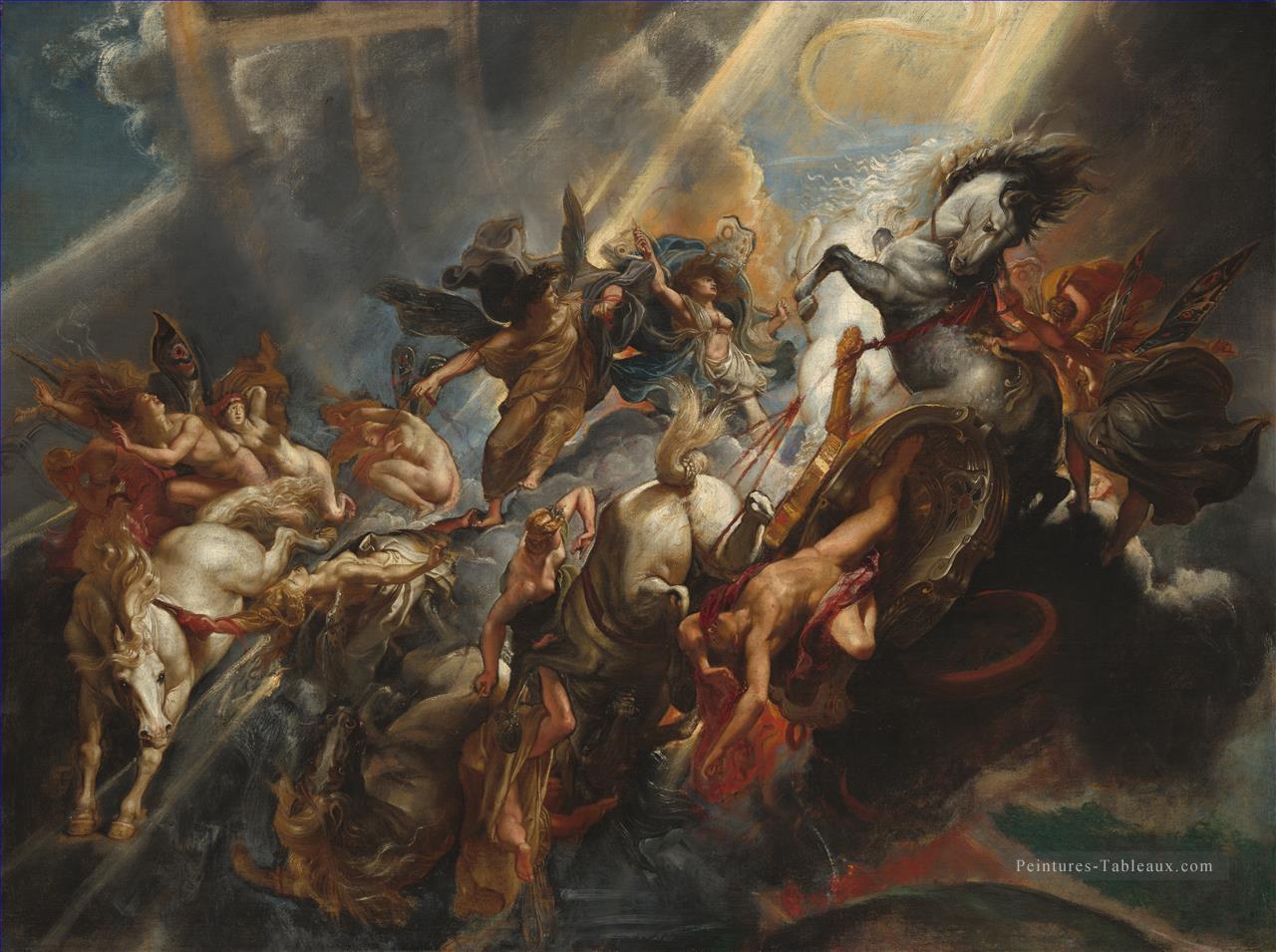 La chute de Phaeton Peter Paul Rubens Peintures à l'huile